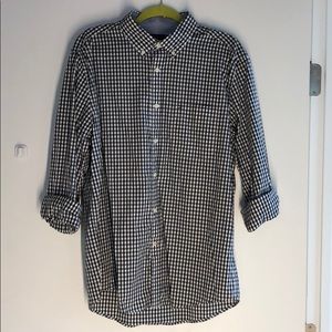 Black & White Gingham Tommy Hilfiger button down